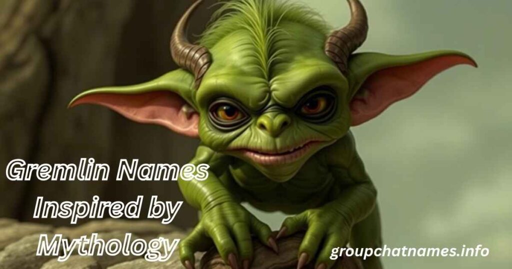 Gremlin Names Inspired by Mythology