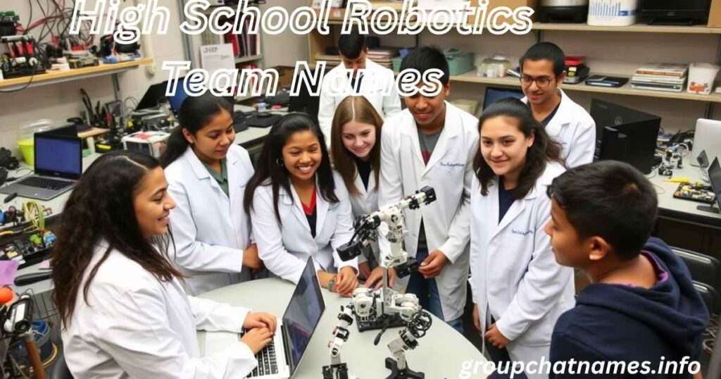 High School Robotics Team Names