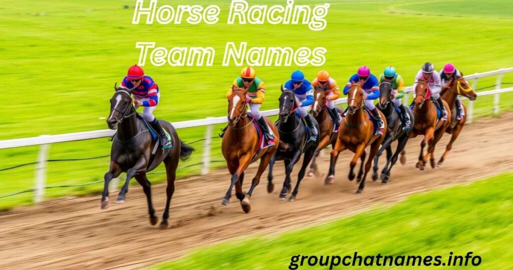 Horse Racing Team Names