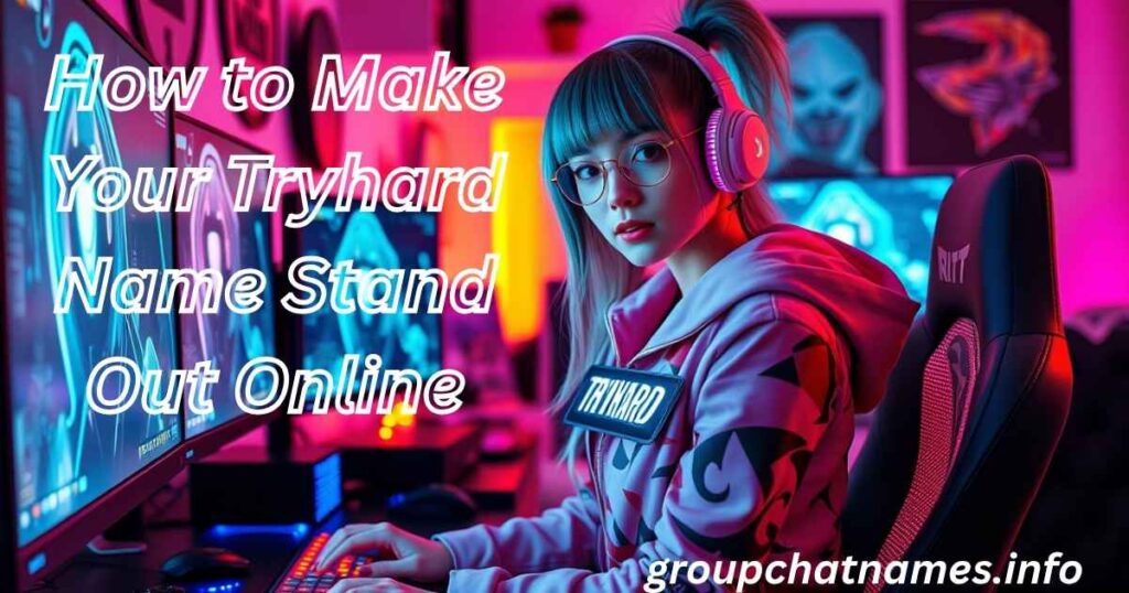How to Make Your Tryhard Name Stand Out Online