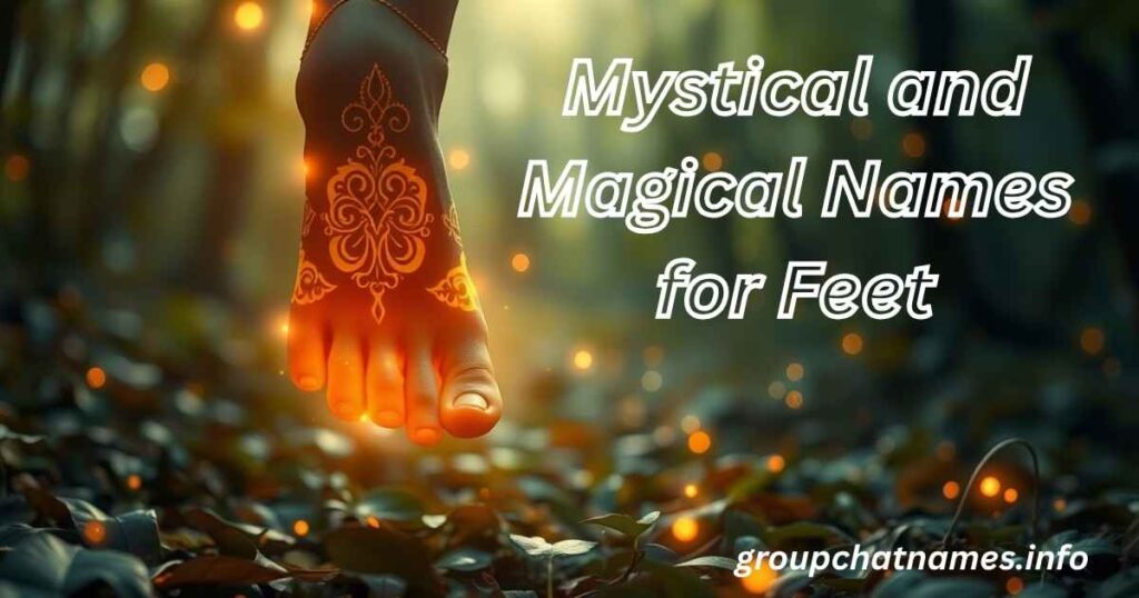 Mystical and Magical Names for Feet