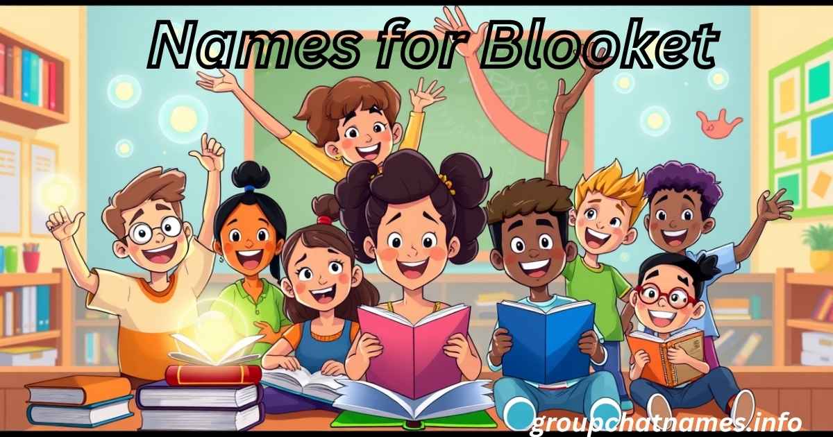 Names for Blooket