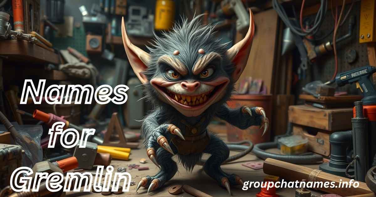 Names for Gremlin