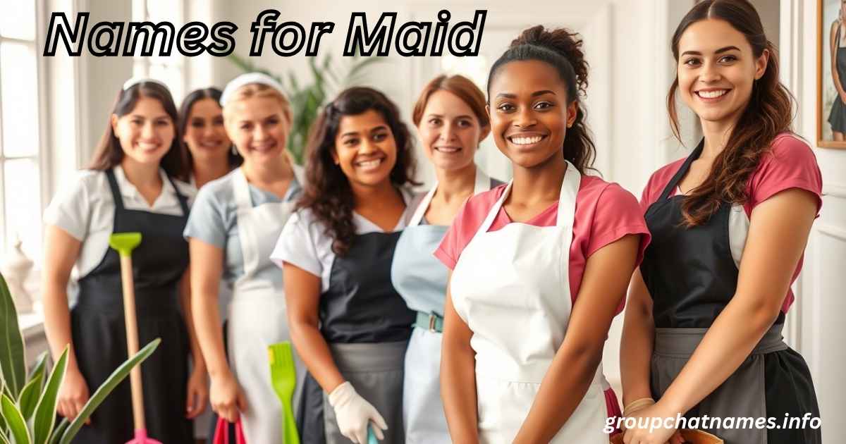 Names for Maid