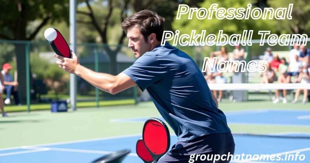 Professional Pickleball Team Names