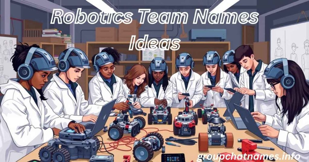 Robotics Team Names Ideas