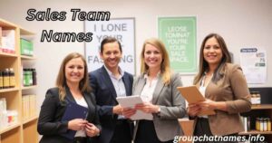 Sales Team Names