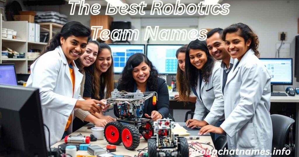 The Best Robotics Team Names