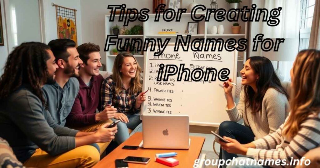 Tips for Creating Funny Names for iPhone