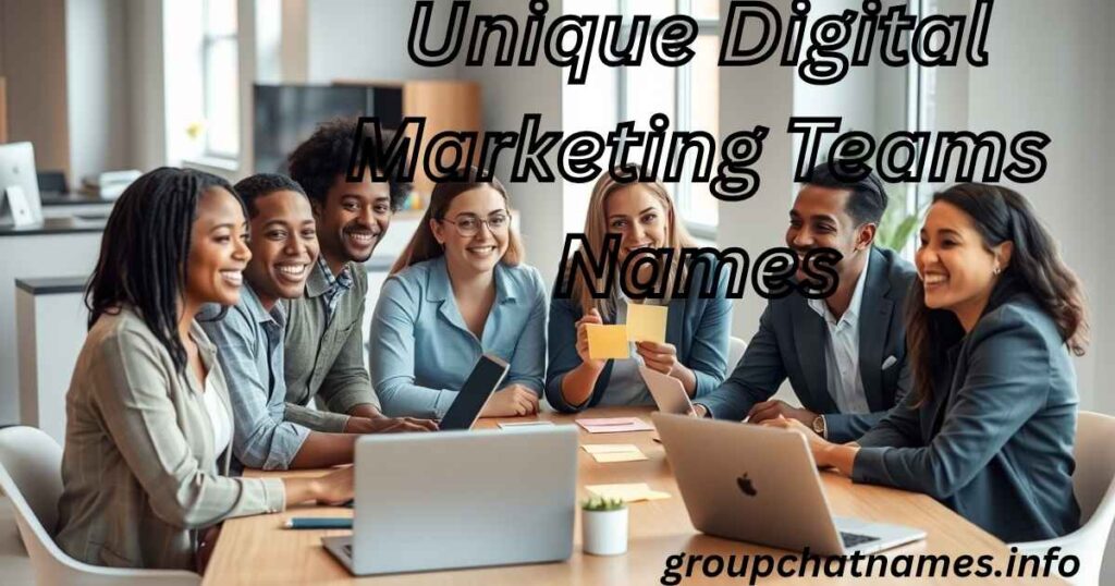 Unique Digital Marketing Teams Names