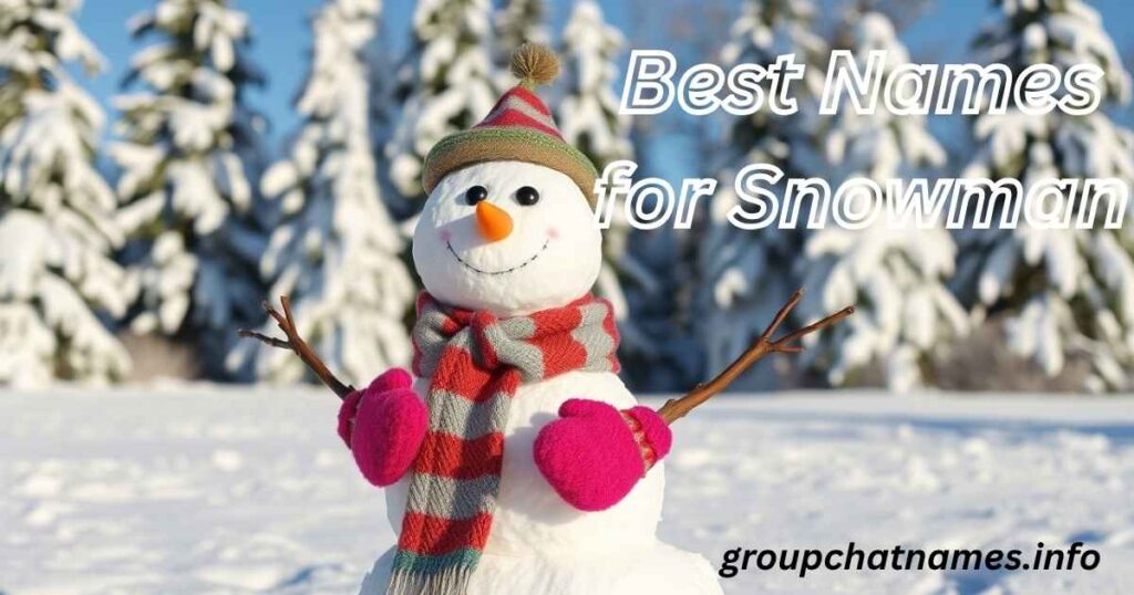 best-names-for-snowman