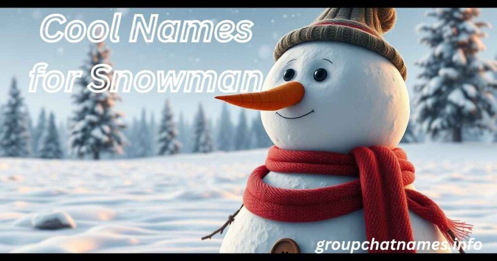 Cool Names for Snowman