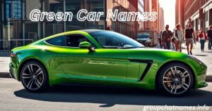 Green Car Names