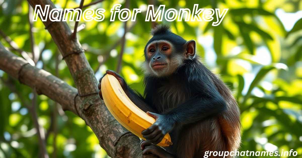 Names for Monkey