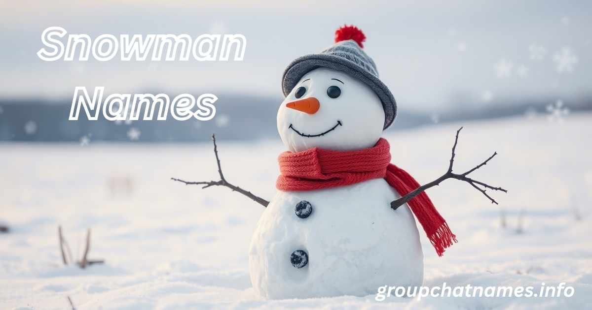 Snowman Names