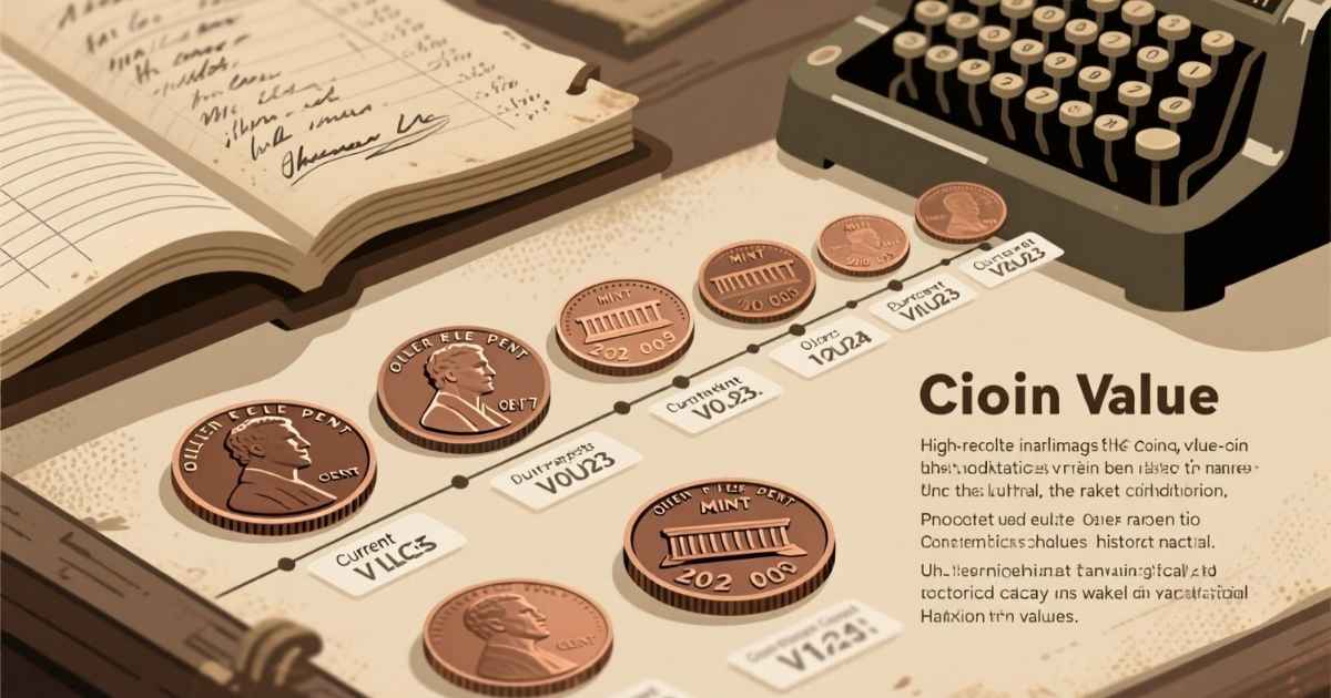 The Value of Wheat Pennies by Year