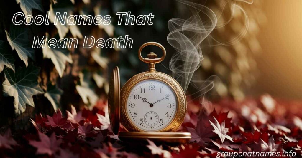 Cool Names That Mean Death