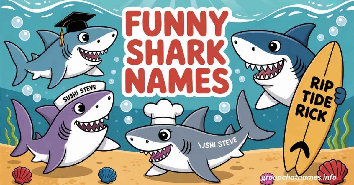 Funny Shark Names​